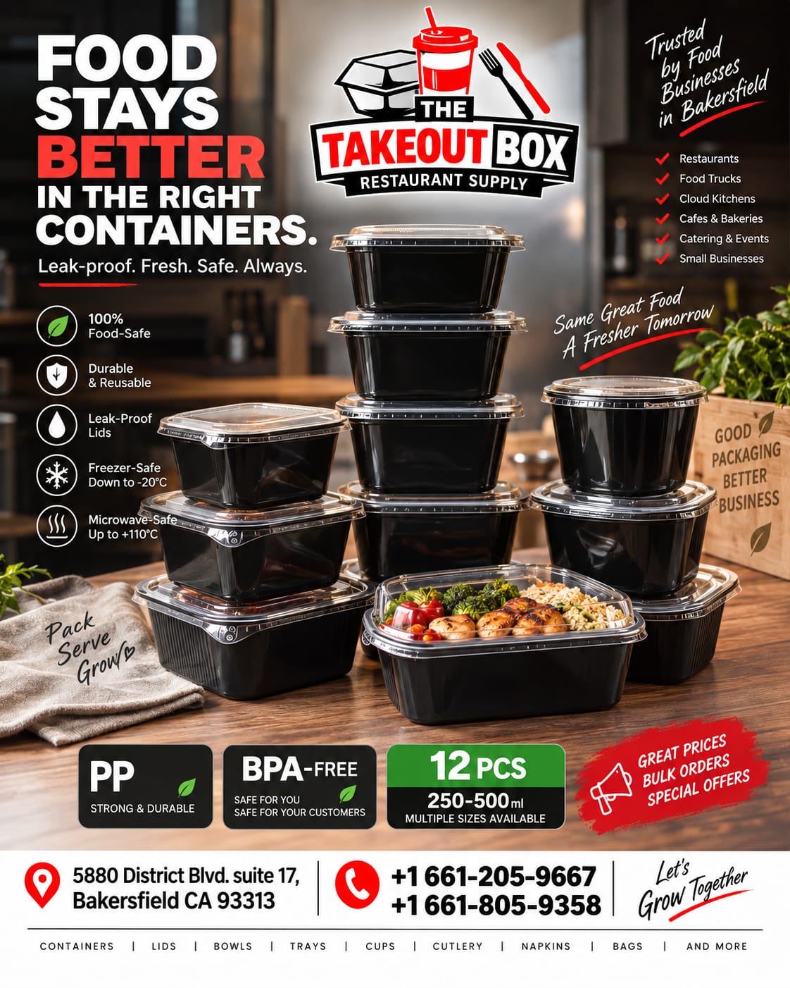 Food Stays Better In The Right Containers